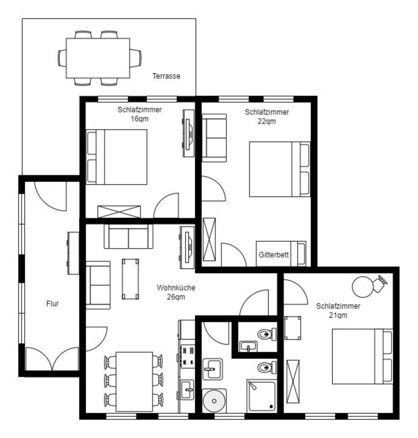 Ferienwohnung Biethahn - Gaarden Brodersby-Goltoft 외부 사진